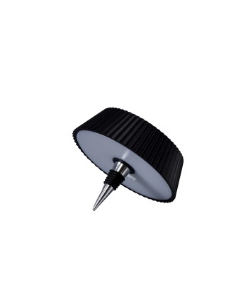 RELAX * TAPON BOTELLA LED NEGRO - RECARGABLE